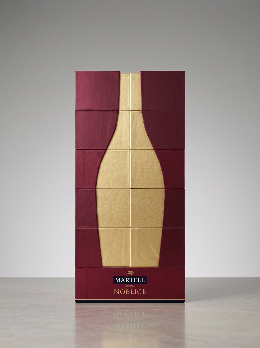Martell Noblige Stacked Box Set — custom packaging Hong Kong | Hon Wing